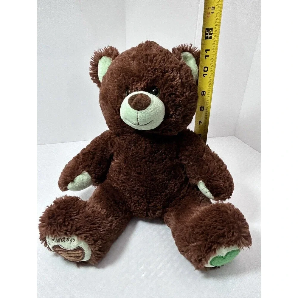Build A Bear Girl Scouts Thin Mint Cookies Chocolate Brown Mint Green Teddy Bear